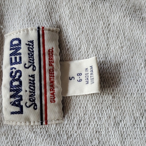 Lands'end serious sweats size small gray dress - Picture 3 of 6